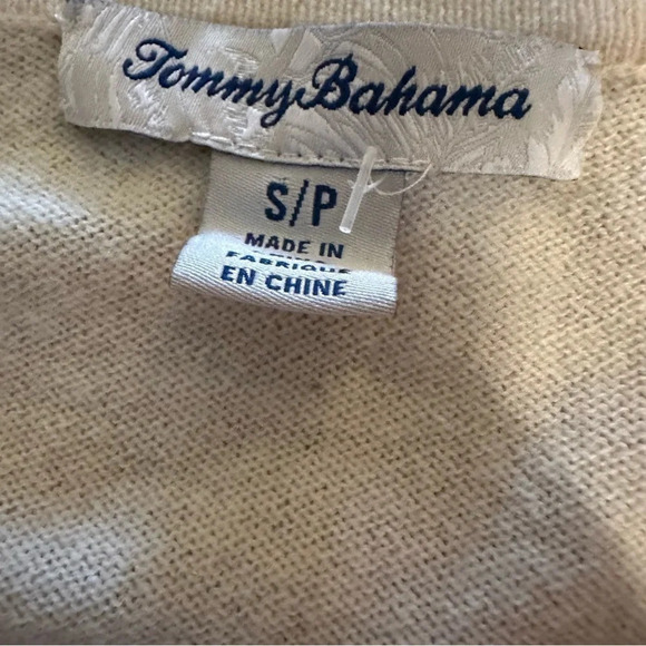 Tommy Bahama Pineapple Wool & Cashmere Sweater Size S - Picture 5 of 6
